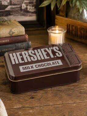 Vintage 1999 Hershey’s Milk Chocolate Candy Bar Collectible Tin